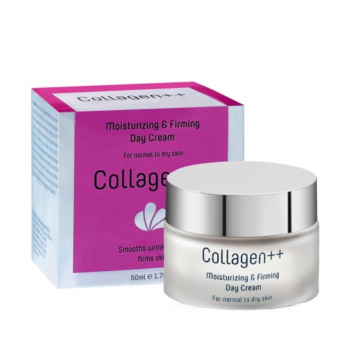 Collagen++ Увлажняющий  дневной крем для нормальной и сухой кожи, 50 мл