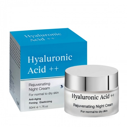Hyaluronic Acid++ Омолаживающий ночной крем, 50 мл 
