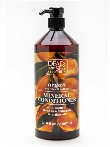 DSC Кондиционер для волос с минералами Мертвого моря и аргановым маслом, 907мл