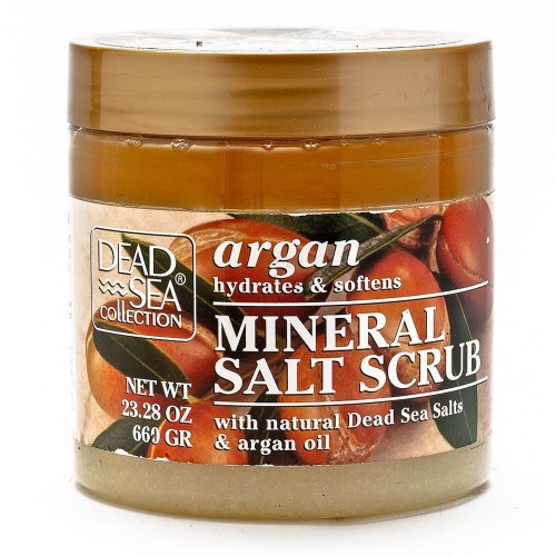 DSC Скраб для тела с минералами Мертвого моря и аргановым маслом, 660г