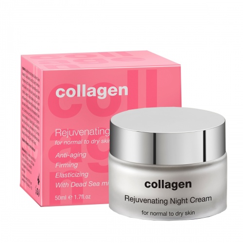 Collagen Омолаживающий коллагеновый ночной крем, 50 мл