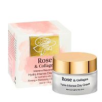 Rose & Collagen Интенсивный увлажняющий дневной крем, 50мл