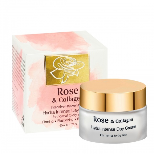 Rose & Collagen Интенсивный увлажняющий дневной крем, 50мл