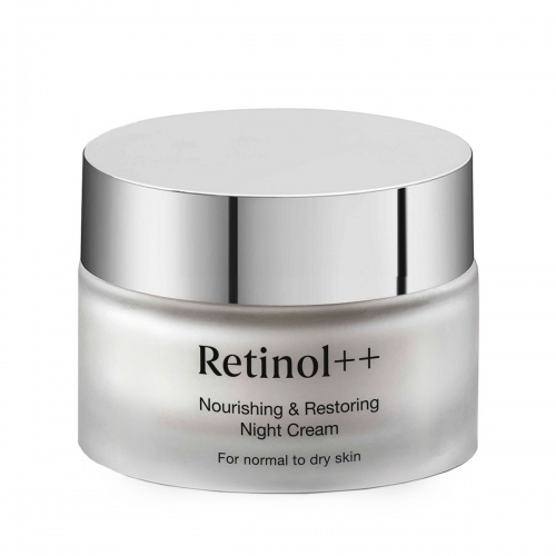Retinol++ Питательный и восстанавливающий ночной крем для нормальной и сухой кожи, 50 мл фото 2