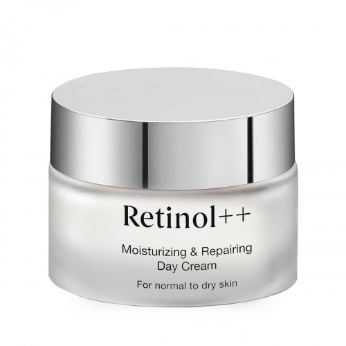 Retinol++ Увлажняющий и восстанавливающий дневной крем для нормальной и сухой кожи, 50 мл фото 2
