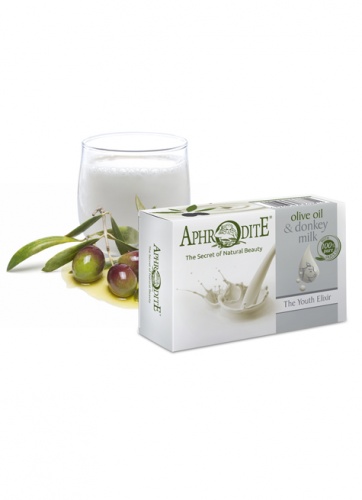 Aphrodite  Мыло оливковое "Эликсир молодости" с молоком ослиц 100 г