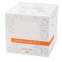 Dr.Sea Увлажняющий крем с маслами облепихи и манго SPF 15 (50мл)