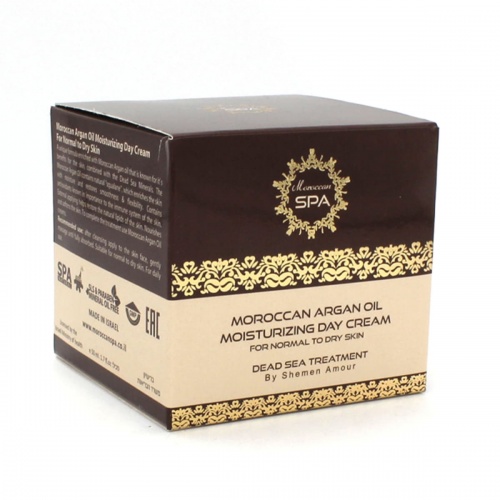 Moroccan Spa Крем дневной увлажняющий с маслом аргании морокканской 50мл 