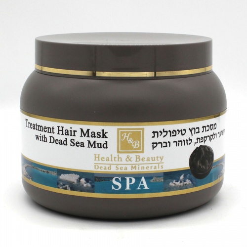 Health & Beauty Маска для сухих окрашенных волос увлажняющая с минералами (грязью) Мертвого моря