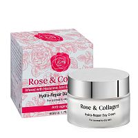 Rose & Collagen Дневной крем интенсивного увлажнения, 50мл