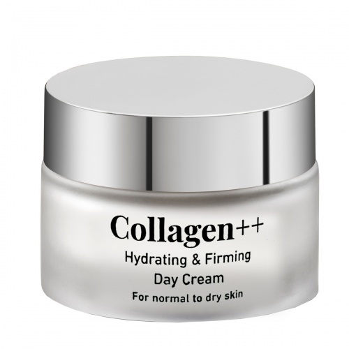 Collagen++ Увлажняющий (гидратирующий) дневной крем для нормальной и сухой кожи, 50 мл фото 2