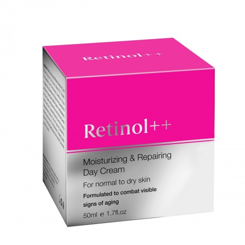 Retinol++ Увлажняющий и восстанавливающий дневной крем для нормальной и сухой кожи, 50 мл фото 3