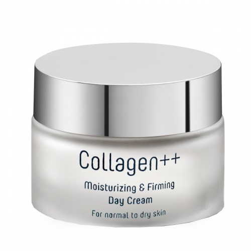 Collagen++ Увлажняющий  дневной крем для нормальной и сухой кожи, 50 мл фото 2