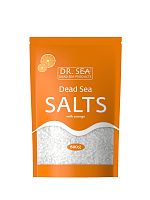 Dr.Sea Соль Мертвого моря с экстрактом апельсина (пакет 500г)