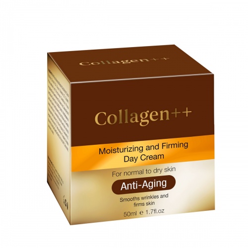 Collagen++ Увлажняющий и укрепляющий дневной крем для нормальной и сухой кожи (, 50 мл фото 3